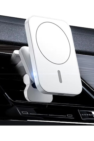 Magsafe Uyumlu Kablosuz Araç İçi Havalandırma Telefon Tutucu 15w 09747338