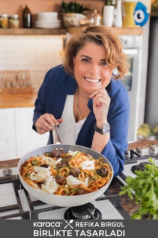 Karaca x Refika Swiss Crystal Creamy Metal Sütlük 18 Cm