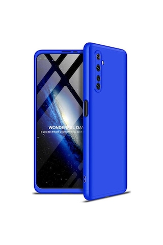 Realme 6 Pro Kılıf Zore Ays Kapak Mavi