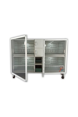 İstanbul Kafes Model 4Y-Oy Pvc Kuş Dolabı