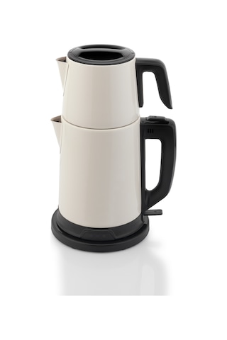 Schafer TeeLike Elektrikli Çay Makinesi-Krem