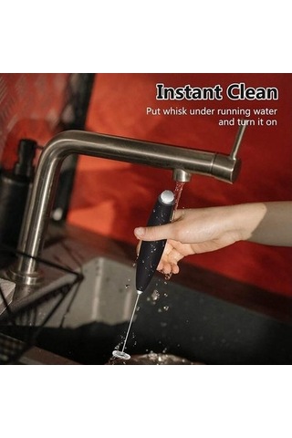 Soulader El İle Süt Köpürtücü, Cappuccino Ve Latice İçin Manuel Süt Köpük Makinesi, Evde Kafe Tarzı Sıcak Soğuk İçecekler İçin Pratik Köpük Yapma Aleti Siyah