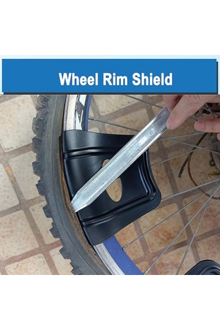 Lastik Ve Jant Tamir Aleti Motosiklet Kenar Koruyucu Jant Koruyucusu Lastik Montajı Ve Tamiri İçin Uygundur Çift Siyah