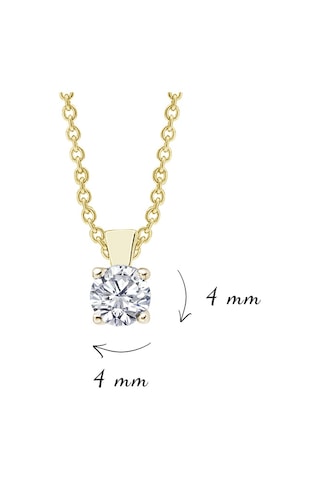 Tek Taş Altın Kolye Ucu As1424Gkl Altınsepeti