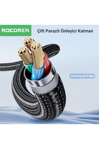 3.5mm Aux Rca Hi-fi Ses Kablosu 50 Cm Sku: Smg8690010133670
