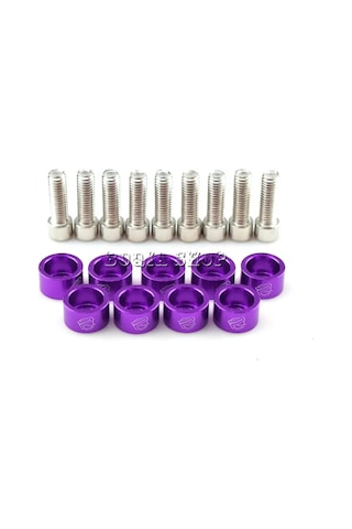 Mor Renkli Jdm Vida Pul Seti 10 Adet