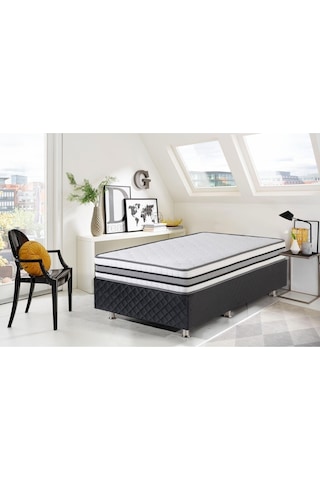 Mu&bah Zebra Tek Kişilik Ortopedik Yaylı Yatak 90x190 90x190