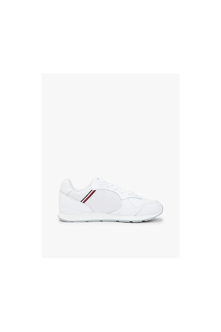 Tommy Hilfiger Runner Icon Leather-12804 Beyaz