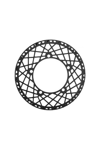 Ebitda West Biking Katlanır Bisiklet Alüminyum Alaşımlı Su Geçirmez Krank Takımı, Renk: 53t Siyah Siyah