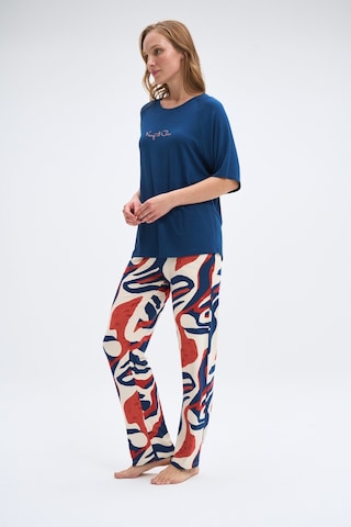Relax Mode Kadın Lacivert Pijama Takımı- 2039r