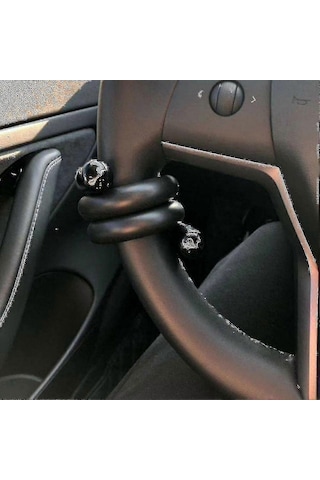 Tesla Model 3/y, Wg, Kaiyi Direksiyon Simidi Aksesuarı İçin Direksiyon Simidi Güçlendirici Ağırlık Otopilot Karşı Ağırlık Halkası