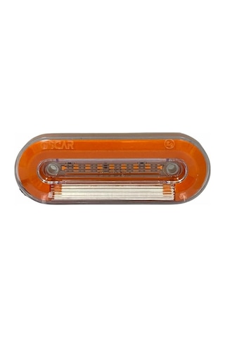 12v-24v Pozisyon Lambası 3 Fonksiyonlu Sarı Neon Ledli 120 44 Mm