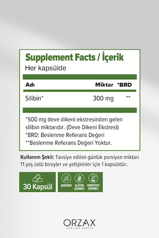 Milk Thistle 30 Tablet 300mg Silbin