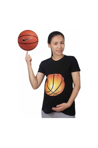 Mummy's Baby Hamile Tişört Basket Siyah 7846