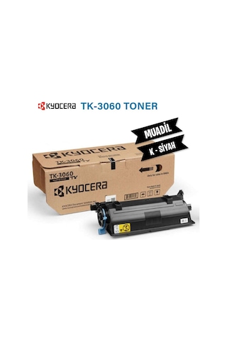 KYOCERA TK-3060 Uyumlu Siyah Toner Ecosys M3145idn - M3145dn - M3645idn - M3645dn