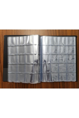 200 Adet Kapama Konan Yerli Madeni Para Albümü Koleksiyon Mavi Renk