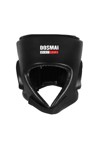 Dosmai Yüz Korumalı Kick Boks Muay Thai Maç Kaskı Siyah Ko370 Siyah