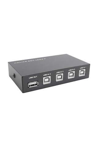 Sointeresting En Yeni Mini 4 Port Usb Yazıcı Tarayıcı Paylaşım Paylaşım Anahtarı Ayırıcı Kutu Hub