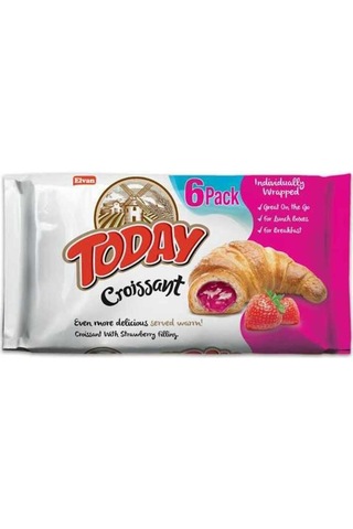 Today Kruvasan Çilekli 40 Gr. 6 Adet (1 Kutu)