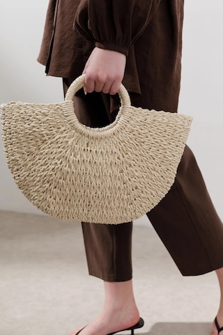 Medıum Hasır El Çantası Bej Ss25cnt00035-24 Bej