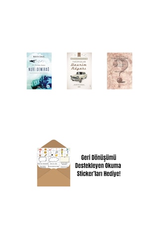 Nuri Demirağ + Yarım Kalan Devrim Rüyası + Sorularla Toplam Kalite Yönetimi Ve Kalite Güvence Sistemleri + Okuma Sticker'ları