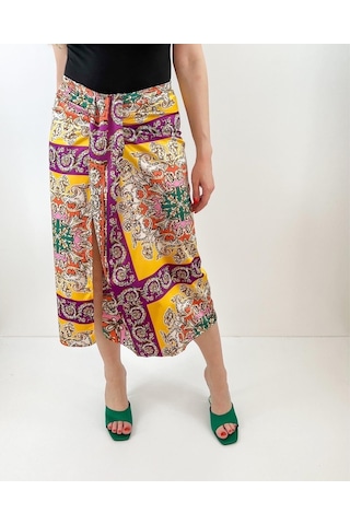 Modaonna Saten Pareo Etek