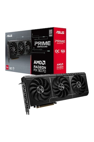 Asus Prime Radeon RX 9070 OC 16 GB GDDR6 256 Bit AMD Ekran Kartı