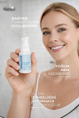Hyalutto Onarıcı Ve Bariyer Güçlendirici Cilt Bakım Serumu 30 Ml