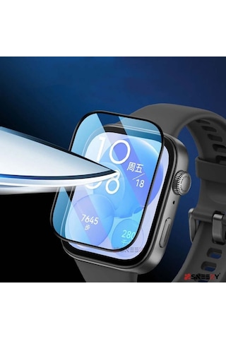 Huawei Watch Fit 4 Pro Ekran Koruyucu Polymer Temperli Nano 0.5 Mm Watch Ekran Koruyucu