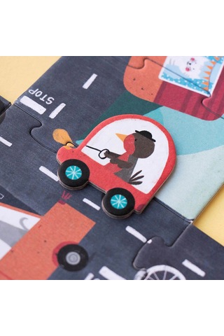 Londji Beep Beep Puzzle Ve Gözlem Oyunu Canlı Renkler