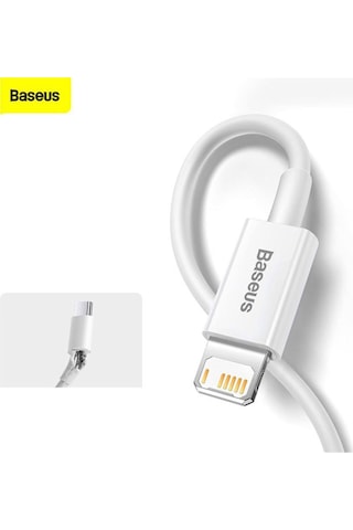 Baseus Calkys-a02 Superior Series Usb To Lightning 2.4a Hızlı Şarj Kablosu 1 Mt