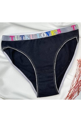 Tutku 12 'li Bayan Carolıne Bikini Külot Kombin Çok Renkli