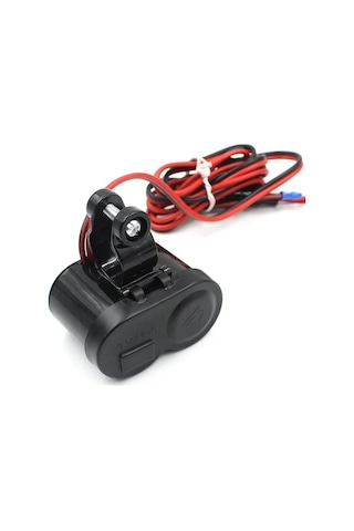 Motosiklet Çakmaklık/Usb Şarj Soketi 12V Su Geçirmez Kar-