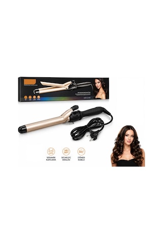 Hk-9500 Seramik Saç Maşası 45w Proffessional Curling Iron 25mm Saç Şekillendirici