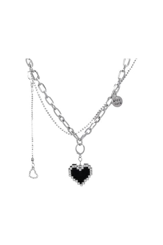 Bayanlar Alfabesi Çok Yönlü Titanyum Çelik Kolye Büküm Zinciri, Şartname: Xl1893 Çok Renkli