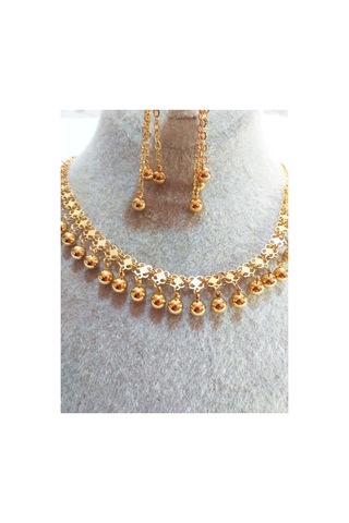 Toplu Sallantılı Set Altın Kaplama Altın