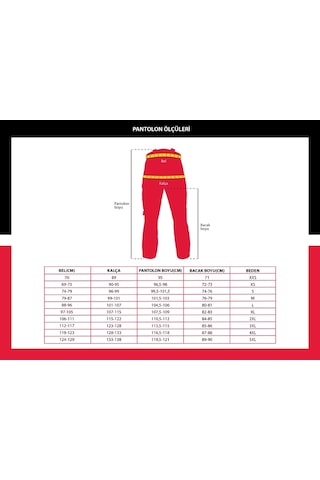 Prosev Ce 2600 Pantolon Siyah