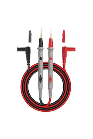 1 Çift İğne Uçlu Multimetre Probu 1000V 20A  Tüm Multimetreler