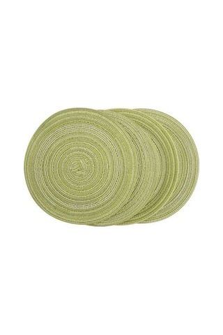 Ulzyvf Yıkanabilir Yeşili Servis Matı Kaymaz Karşı Isıya Haşlanmaya Dayanıklı Çimen Amerikan Adet Bn Çimen Yeşili