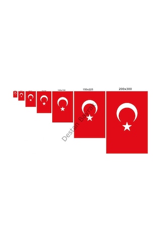 50X75CM Türk Bayrağı