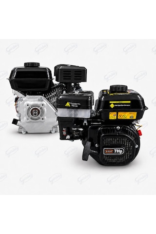 Kaan  7hp Benzinli Çapa Makinesı Motoru 25mm 6 Frezeli