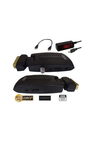 Botech Mini Scart Hdmi Full Hd Usb Uydu Tüplü Tv Ve Led Tv Uyumlu