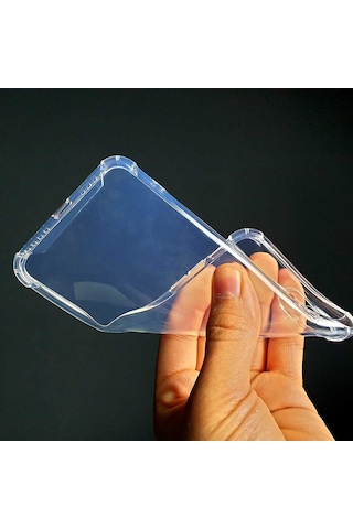 Lexroo Huawei Mate 40 Pro Kılıf Kamera Korumalı Nitro Anti Shock Silikon - Renksiz