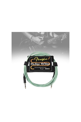 Suntek Elektrik Enstrüman Kablosu Elektro Gitar 6m-mavi-sarı