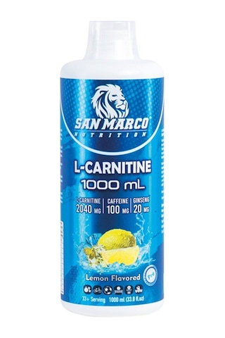 San Marco Nutrıtıon L-Carnıtıne Limon Aromalı 1000 Ml