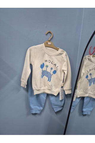 Güneş Kids Erkek Çocuk İkili Takım Beyaz
