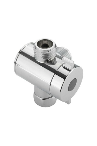 1/2 İnç 3 Yollu T-adaptör Banyo Duş Başlığı Kola Monte Yönlendirme Vanası Musluğu