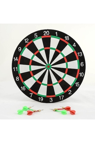 Çift Taraflı Dart Tahtası Ve 4adet Ok
