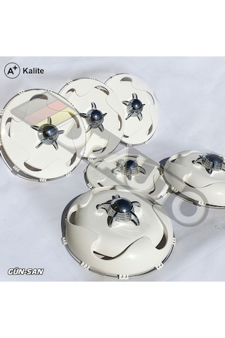 19.5 Inç Bombeli Ahtapot Fırfırlı Jant Kapağı 6'lı Takım