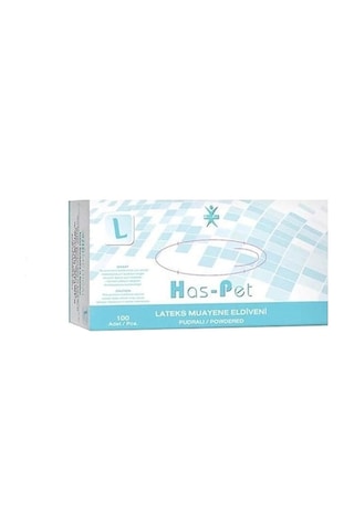 Has-pet Latex Pudralı Eldiven L Beden